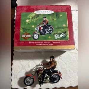 Hallmark Harley-Davidson Barbie ornament